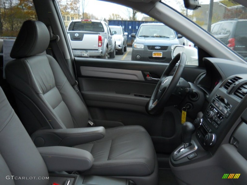 2010 CR-V EX-L AWD - Taffeta White / Gray photo #7