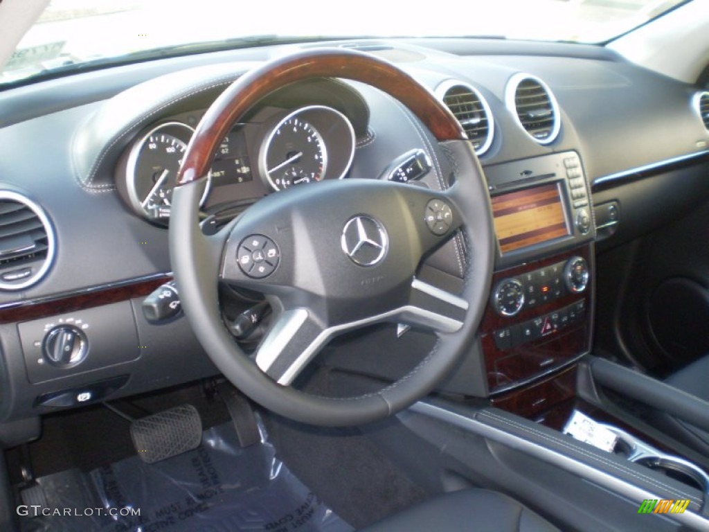 2012 Mercedes-Benz GL 450 4Matic Black Dashboard Photo #56254880