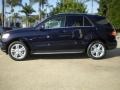 2012 Capri Blue Metallic Mercedes-Benz ML 350 4Matic  photo #2