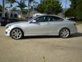 Iridium Silver Metallic 2012 Mercedes-Benz C 250 Coupe Exterior