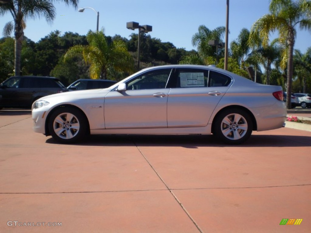 Titanium Silver Metallic 2012 BMW 5 Series 528i Sedan Exterior Photo #56255435
