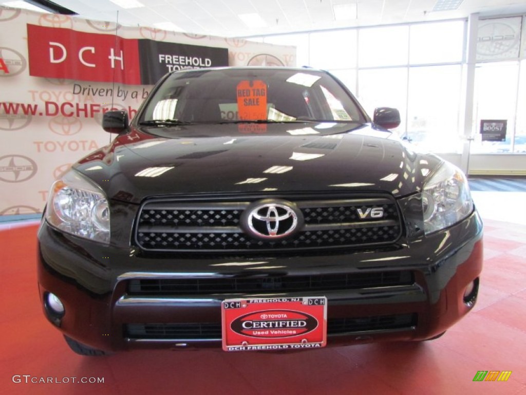 2008 RAV4 Sport V6 4WD - Black / Dark Charcoal photo #2