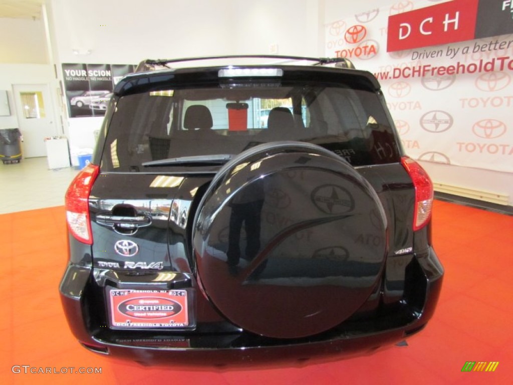 2008 RAV4 Sport V6 4WD - Black / Dark Charcoal photo #7