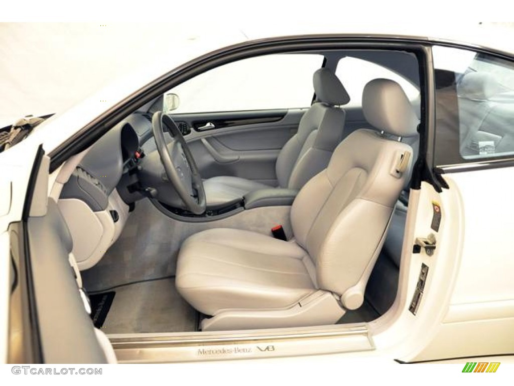 Dark Ash/Ash Interior 2002 Mercedes-Benz CLK 430 Coupe Photo #56257379