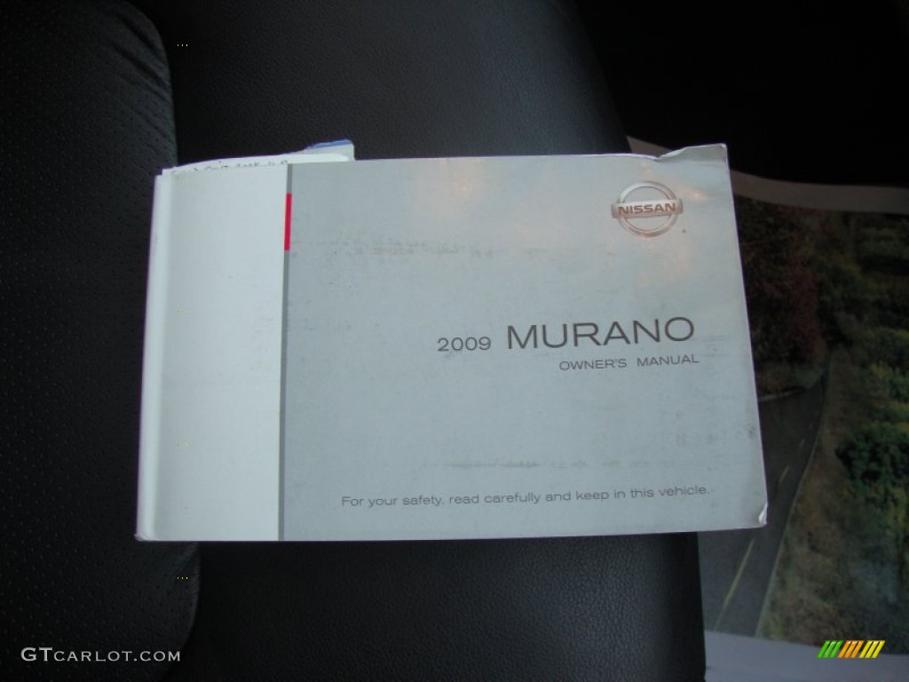 2009 Murano SL AWD - Platinum Graphite Metallic / Black photo #30