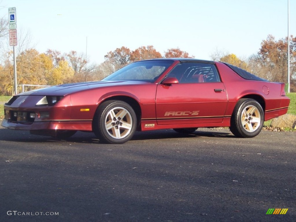 1986 Camaro Z28 Coupe - Bright Red / Red photo #1