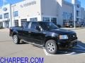 Black - F150 STX SuperCab 4x4 Photo No. 1