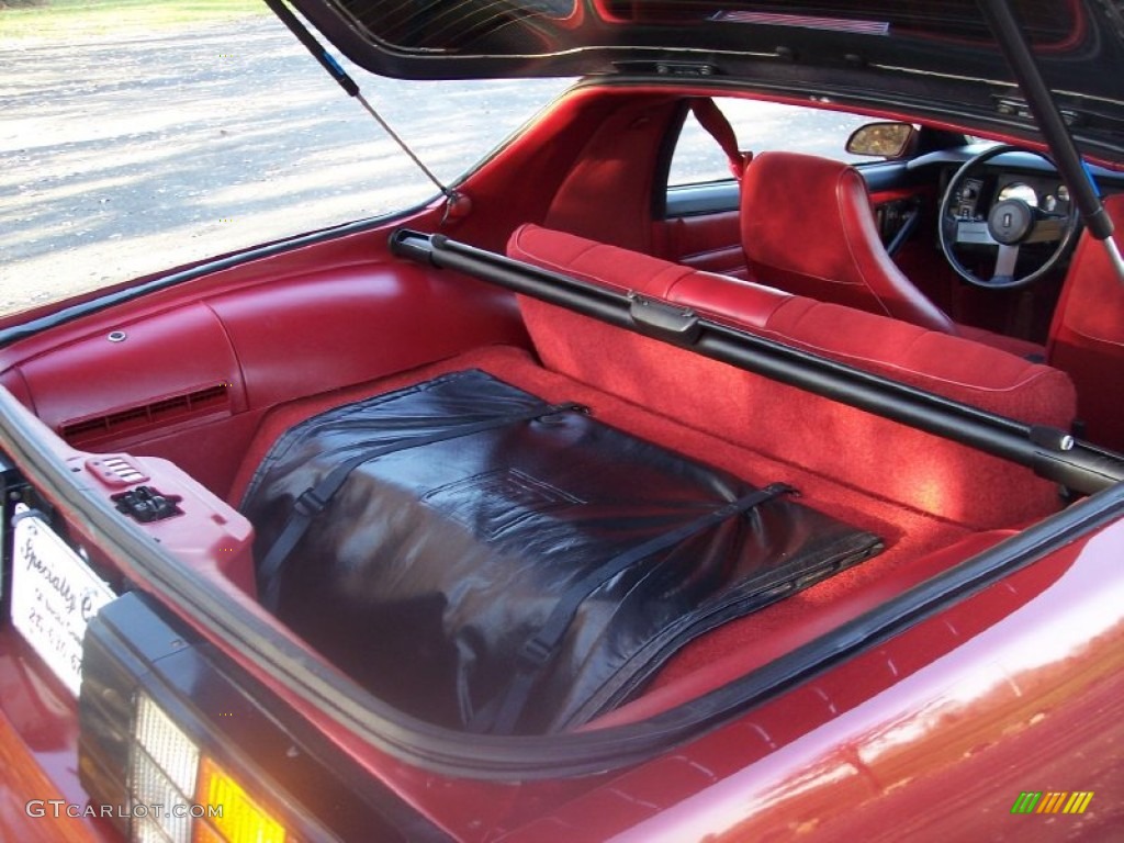 1986 Chevrolet Camaro Z28 Coupe Trunk Photos