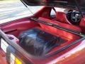 1986 Chevrolet Camaro Red Interior Trunk Photo