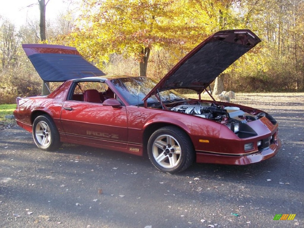 Bright Red 1986 Chevrolet Camaro Z28 Coupe Exterior Photo #56259157