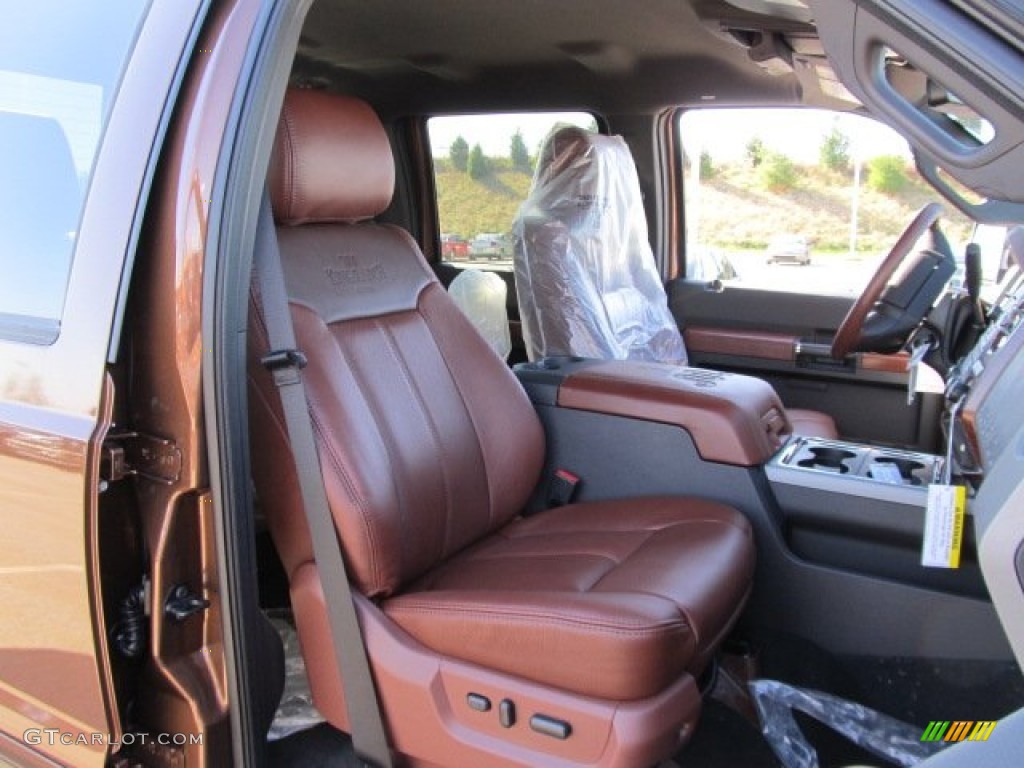 King Ranch passengers seat in Chaparral Leather 2012 Ford F350 Super Duty King Ranch Crew Cab 4x4 Parts