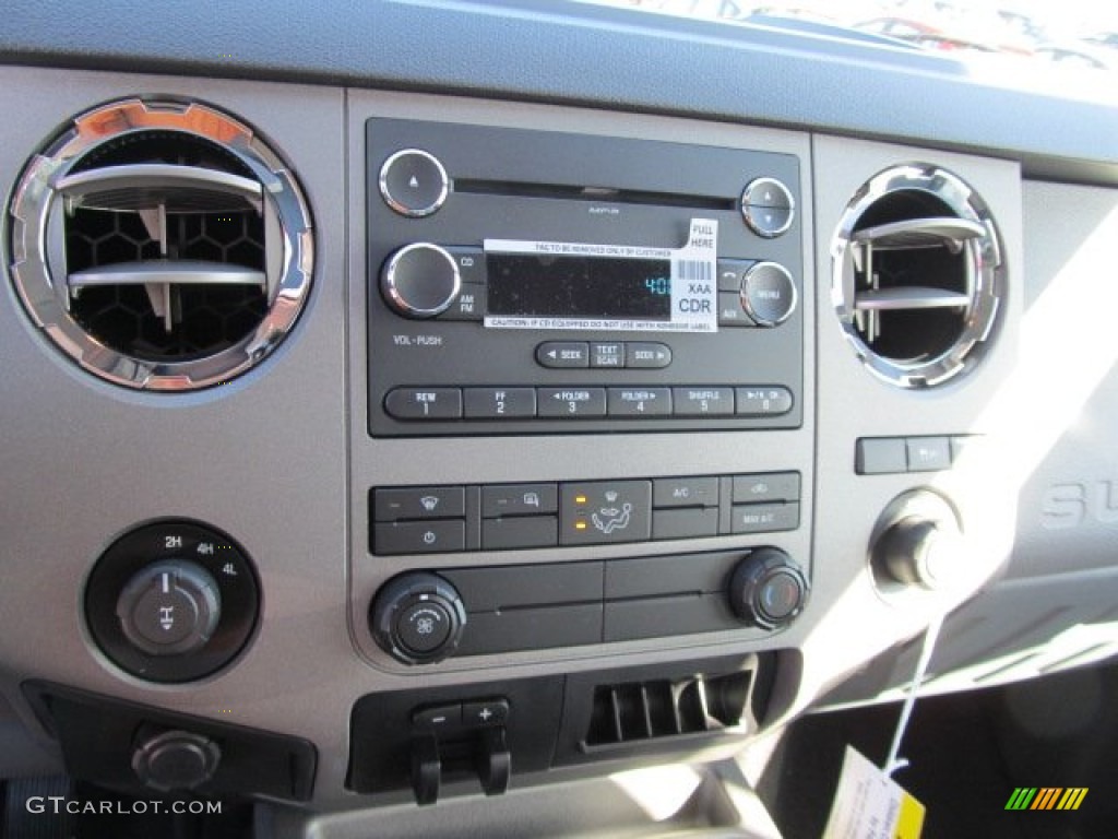 2012 Ford F250 Super Duty XLT SuperCab 4x4 Controls Photo #56259801