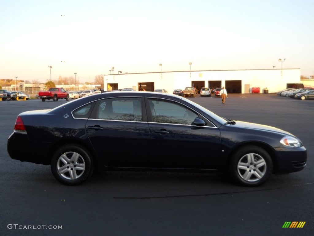 2008 Impala LS - Imperial Blue Metallic / Neutral Beige photo #17