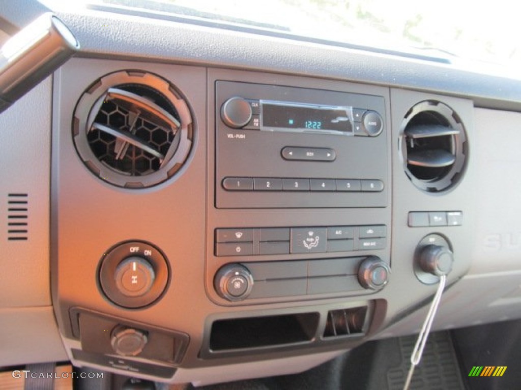 2012 F250 Super Duty XL SuperCab 4x4 - Sterling Grey Metallic / Steel photo #21