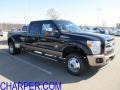 Black - F350 Super Duty King Ranch Crew Cab 4x4 Dually Photo No. 1