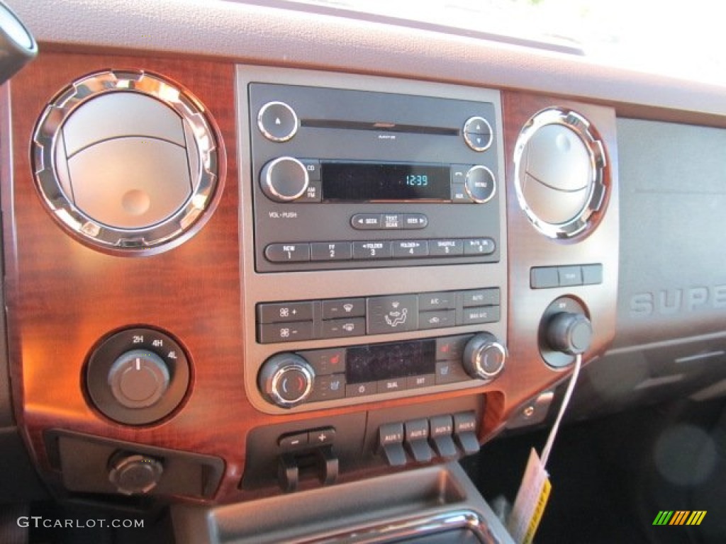 2012 F350 Super Duty King Ranch Crew Cab 4x4 Dually - Black / Chaparral Leather photo #21