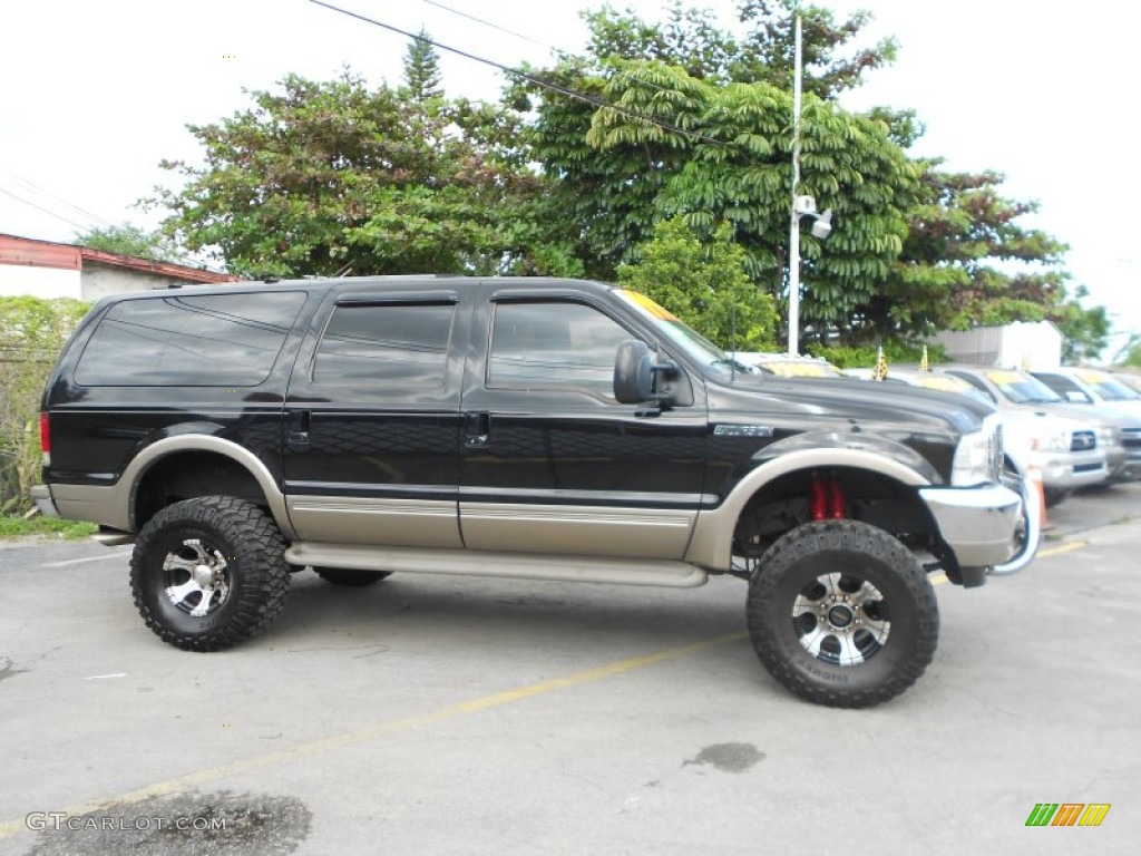 Black 2000 Ford Excursion Limited 4x4 Exterior Photo #56261453