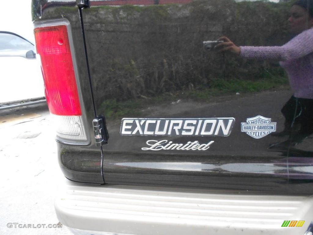 2000 Excursion Limited 4x4 - Black / Medium Parchment photo #15