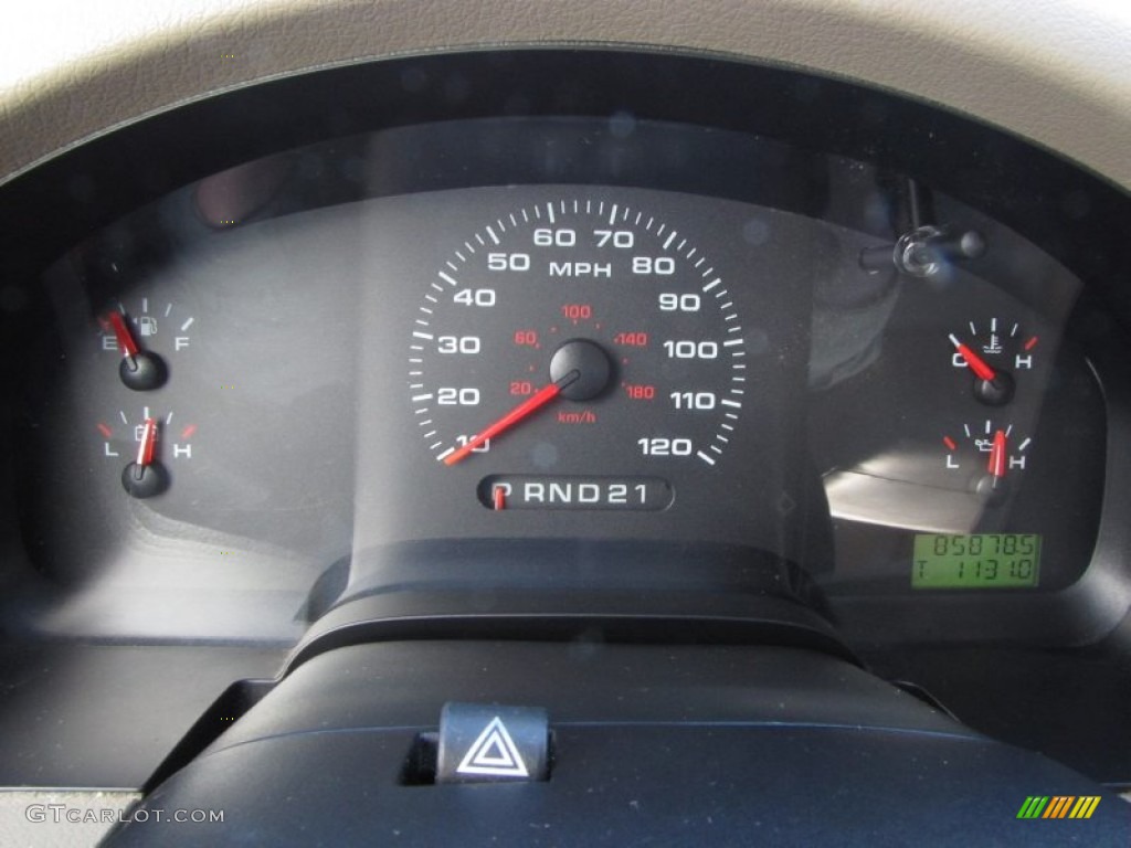 2005 F150 XL SuperCab - Arizona Beige Metallic / Tan photo #16