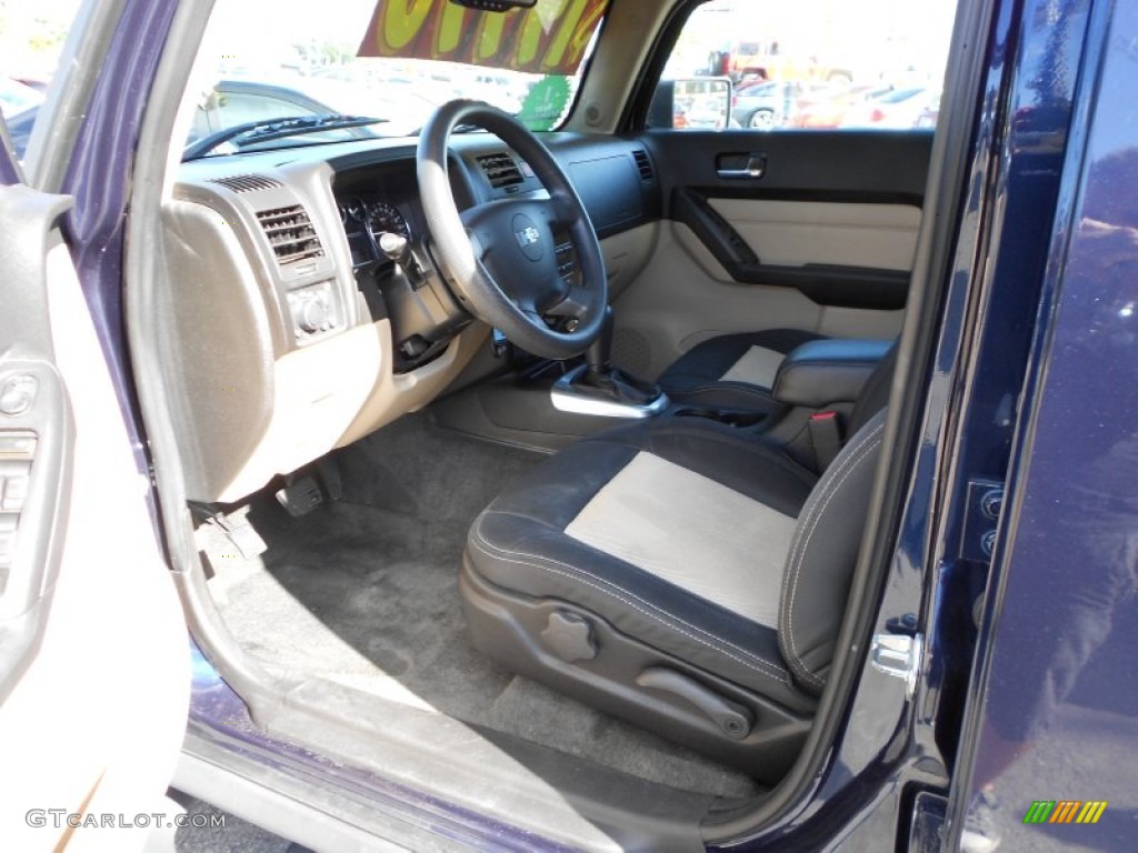 Light Cashmere/Ebony Interior 2008 Hummer H3 X Photo #56262440