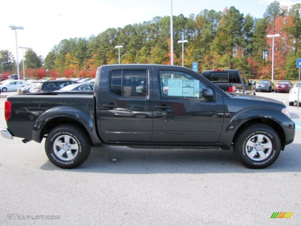 Night Armor Metallic 2012 Nissan Frontier SV Crew Cab Exterior Photo #56262638