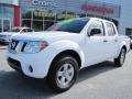 2012 Avalanche White Nissan Frontier SV Crew Cab  photo #1