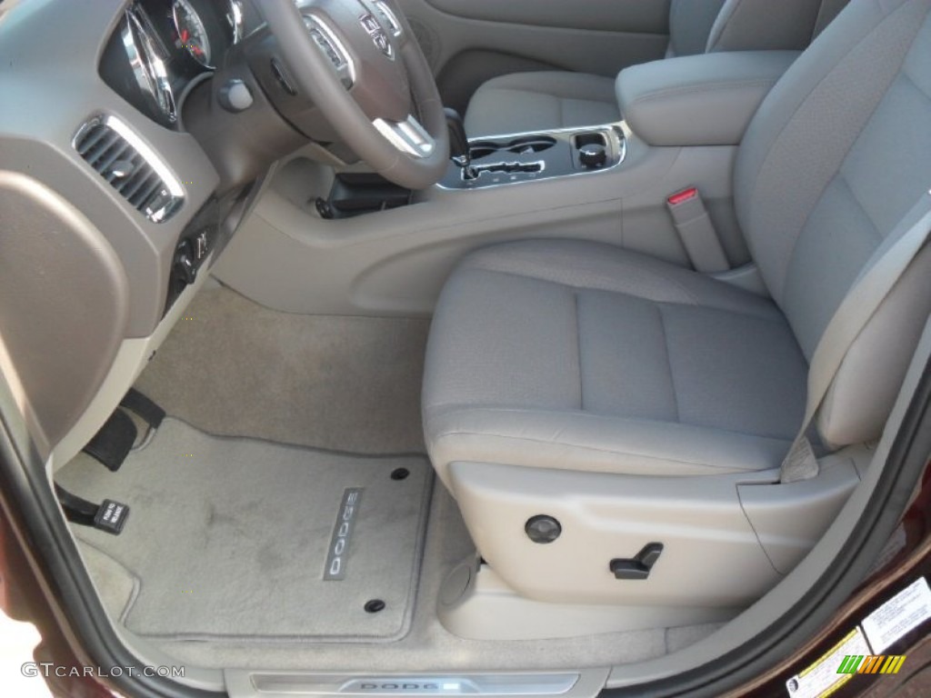 Dark Graystone/Medium Graystone Interior 2012 Dodge Durango Crew AWD Photo #56263409