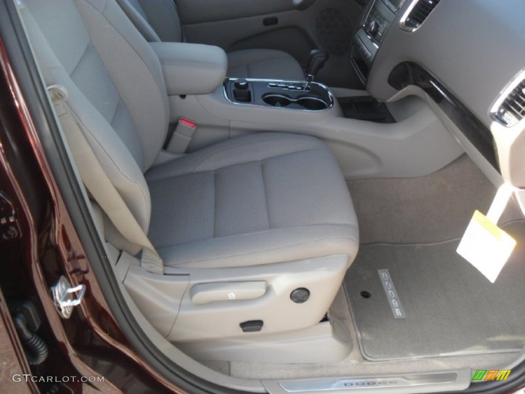 Dark Graystone/Medium Graystone Interior 2012 Dodge Durango Crew AWD Photo #56263544