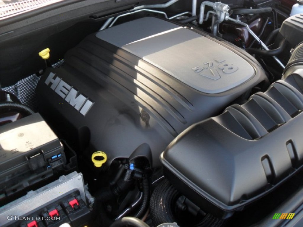 2012 Dodge Durango Crew AWD 5.7 Liter HEMI OHV 16-Valve MDS VVT V8 Engine Photo #56263595