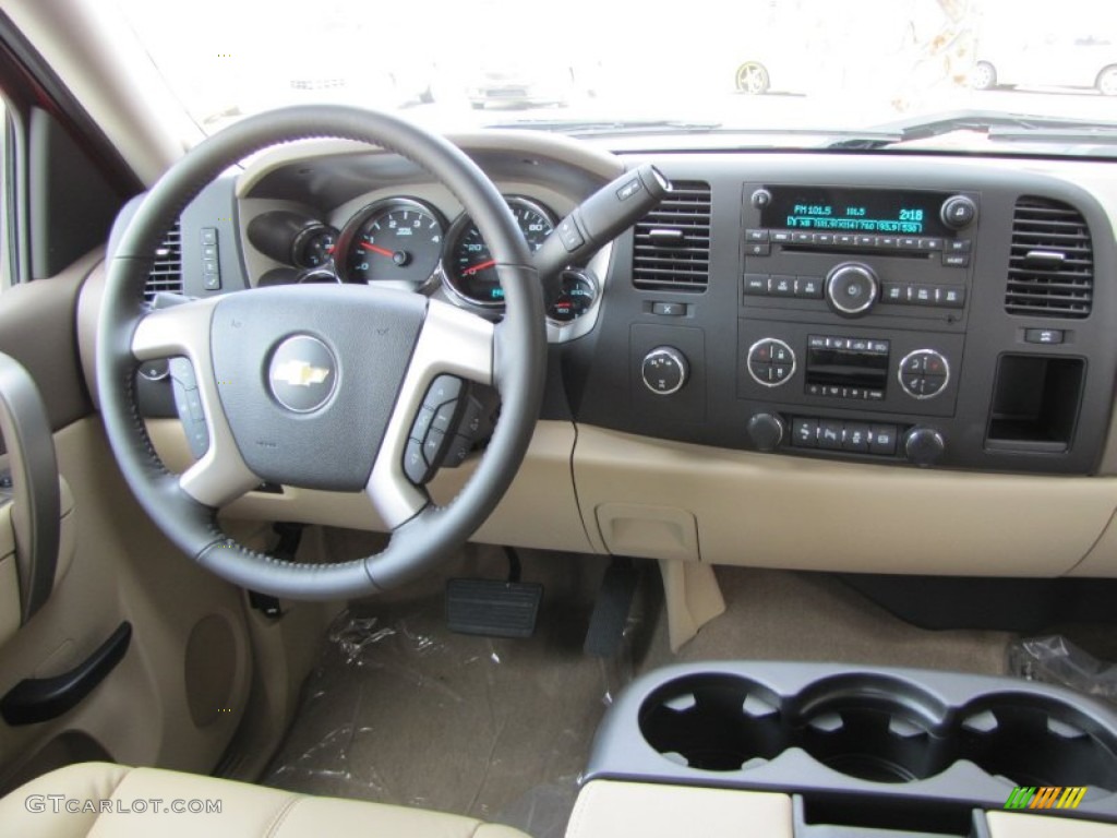 2012 Chevrolet Silverado 2500HD LT Crew Cab 4x4 Dashboard Photos