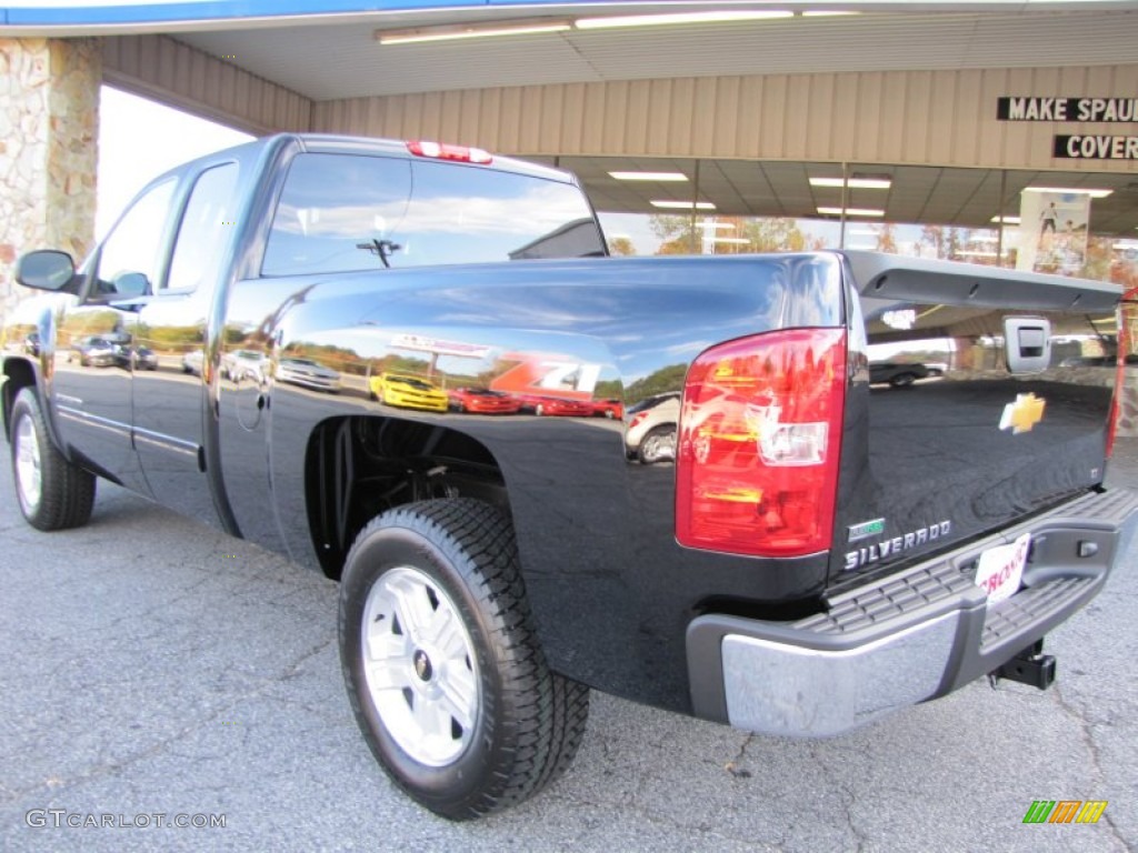 2012 Silverado 1500 LT Extended Cab - Black / Ebony photo #3