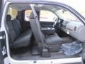 Dark Titanium 2012 Chevrolet Silverado 1500 LS Extended Cab Interior Color
