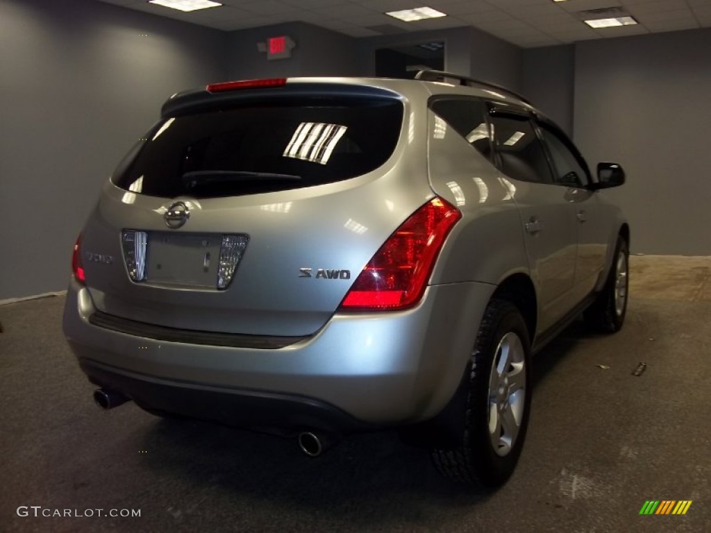 2005 Murano S - Sheer Silver Metallic / Charcoal photo #6