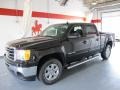 2012 Onyx Black GMC Sierra 1500 SLT Crew Cab 4x4  photo #1