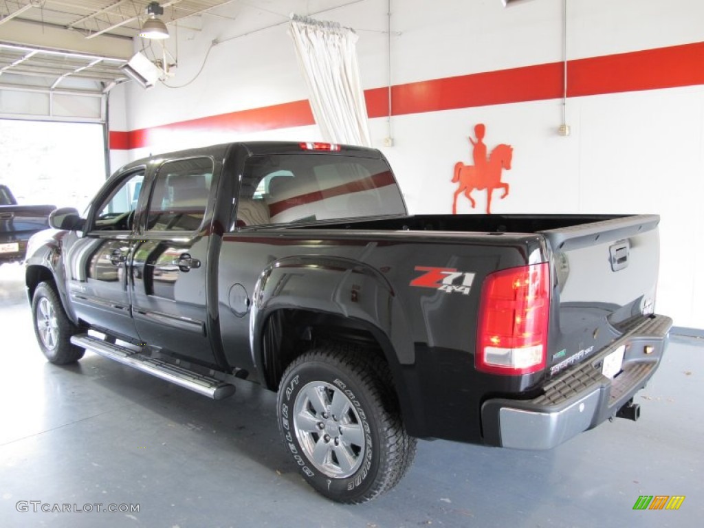 2012 Sierra 1500 SLT Crew Cab 4x4 - Onyx Black / Ebony photo #2