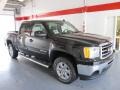 2012 Onyx Black GMC Sierra 1500 SLT Crew Cab 4x4  photo #5