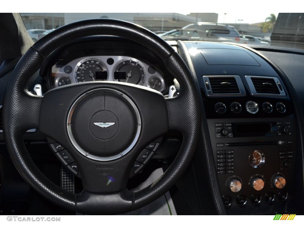 2008 Aston Martin V8 Vantage Coupe Kestrel Tan Dashboard Photo #56265140