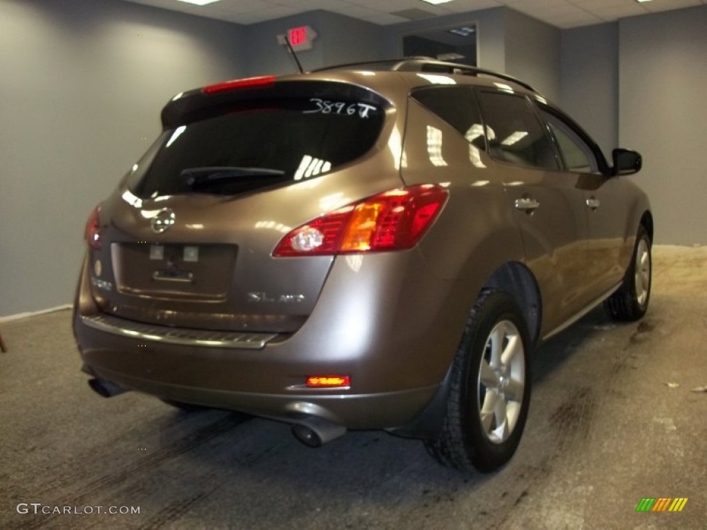 2009 Murano SL AWD - Tinted Bronze Metallic / Beige photo #7