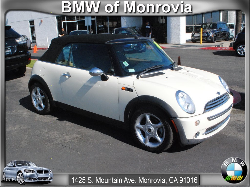 2006 Cooper Convertible - Pepper White / Cordoba Beige photo #1