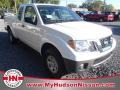 2012 Avalanche White Nissan Frontier S King Cab  photo #1
