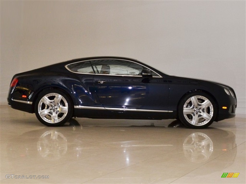 Dark Sapphire 2012 Bentley Continental GT Mulliner Exterior Photo #56268623