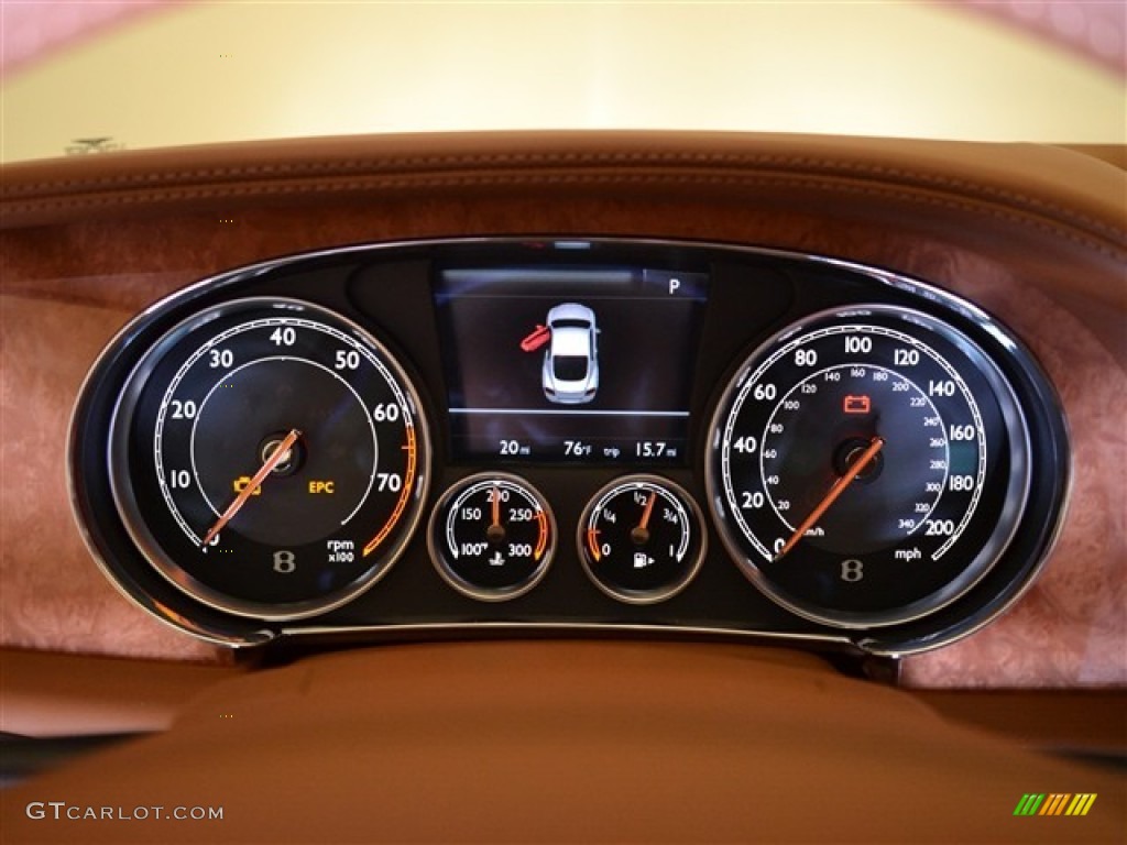 2012 Bentley Continental GT Mulliner Gauges Photo #56268647