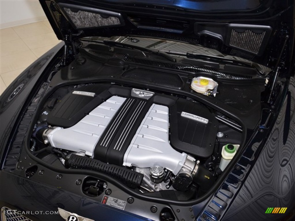 2012 Bentley Continental GT Mulliner 6.0 Liter Twin-Turbocharged DOHC 48-Valve VVT W12 Engine Photo #56268728