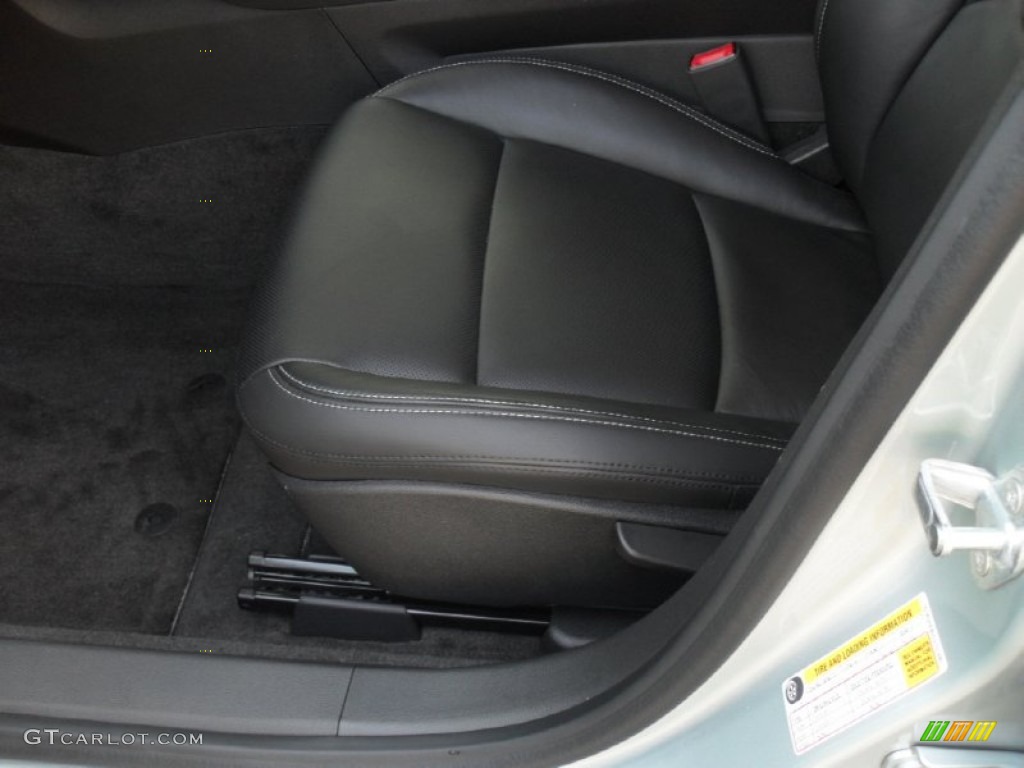 Jet Black/Dark Accents Interior 2012 Chevrolet Volt Hatchback Photo #56269424