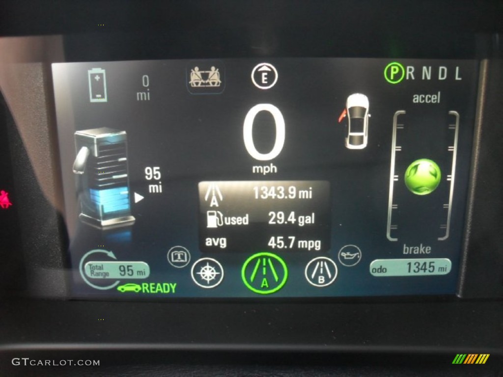 2012 Chevrolet Volt Hatchback Gauges Photo #56269448