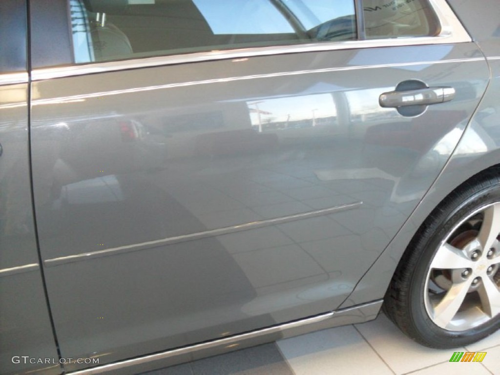 2008 Malibu LT Sedan - Dark Gray Metallic / Ebony photo #4