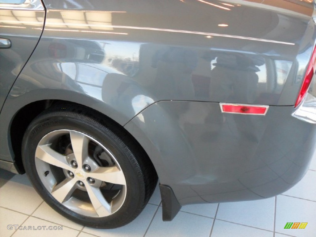 2008 Malibu LT Sedan - Dark Gray Metallic / Ebony photo #5