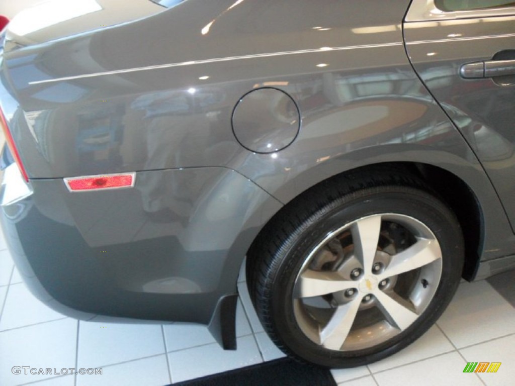 2008 Malibu LT Sedan - Dark Gray Metallic / Ebony photo #7