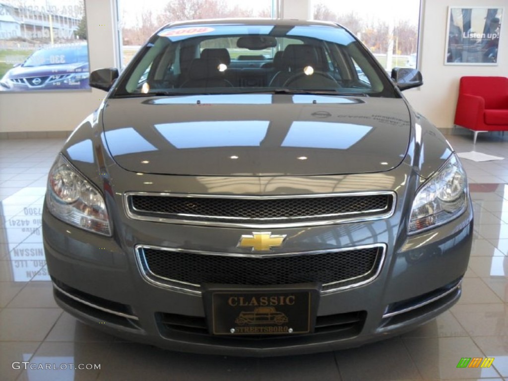 2008 Malibu LT Sedan - Dark Gray Metallic / Ebony photo #11
