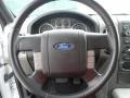 2007 Ford F150 Black/Red Interior Steering Wheel Photo